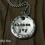Choose Joy Pewter Wax Seal..