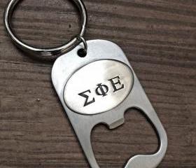 Custom bottle opener - Hand Stamped